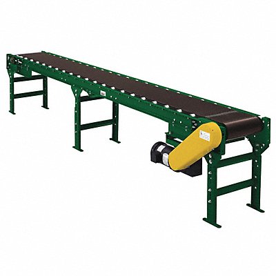 ASHLAND CONVEYOR RB19030B17RE12A3I660V480M25 Roller Bed Conveyor Powder Coated 17 Ft L 36 In W