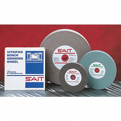 UNITED ABRASIVES-SAIT 28105 Bench Grinding Wheel 6 Dia Gc120