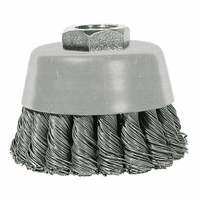 CENTURY DRILL AND TOOL 76021 Knot Cup Brush 2-3/4x5/8-11 in.