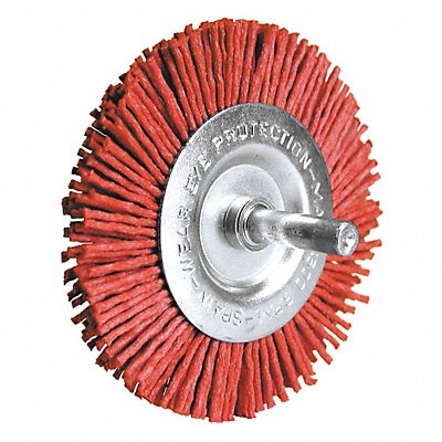 CENTURY DRILL AND TOOL 77443 Radial Brush Fine Nylon 150 Grit 4 in