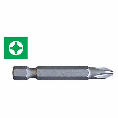 CENTURY DRILL AND TOOL 68203 Phillips Power Screwdriving Bit 3 2in.