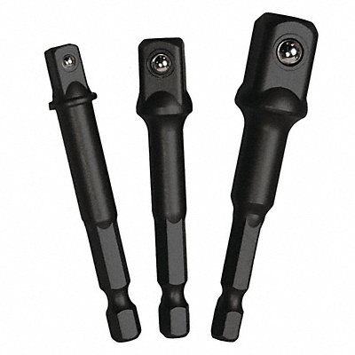 CENTURY DRILL AND TOOL 68584 Impact Pro Socket Adaptor 3 Pc Set
