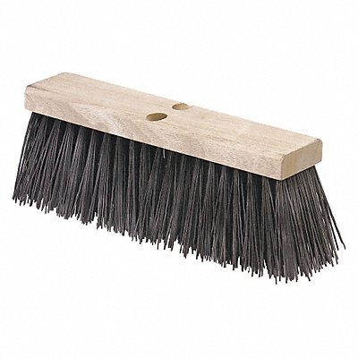 CARLISLE 3611301801 Heavy Polypropylene Sweep Brown 18in PK6