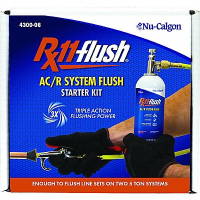 NU-CALGON 430008 Flush Solvent 1 lb Can Liquid Clear