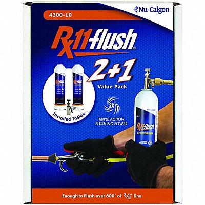 NU-CALGON 430010 Flush Solvent 2 lb Can Liquid Clear