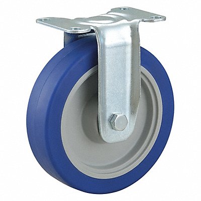 GRAINGER 435X69 Standard Plate Castor Rigid 220 lb.