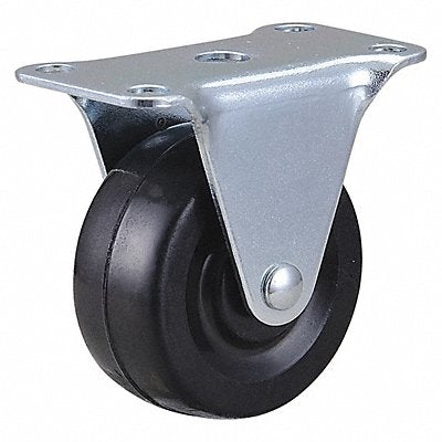 GRAINGER 435X88 Standard Plate Castor Rigid 75 lb.