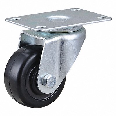 GRAINGER 435X95 Standard Plate Castor Swivel 175 lb.