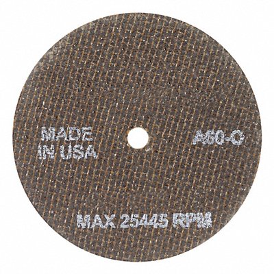 GRAINGER 5539509269 Abrasive Cut Off Wheel Type 41 3 dia.