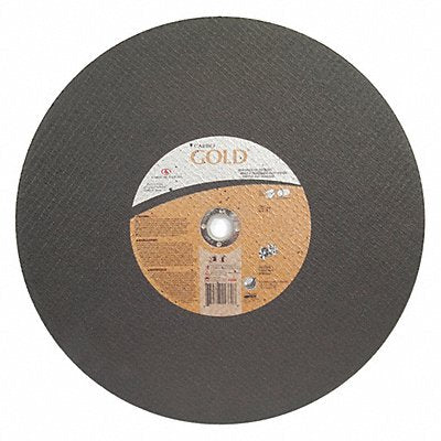 GRAINGER 66252850590 Cut Off Wheel 1 Connect. Carbo Gold