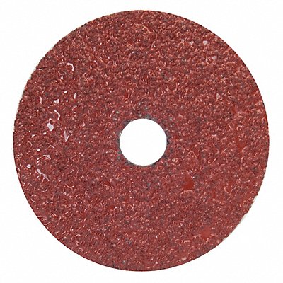 GRAINGER 78072775458 Fiber Disc 5 in Dia 7/8 in Arbor PK25