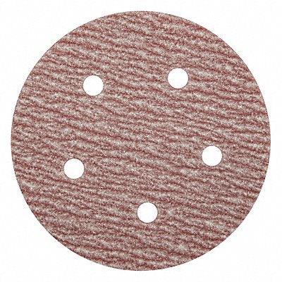 GRAINGER 5539520311 J6879 Hook & Loop Sand Disc 5 in Dia PK100