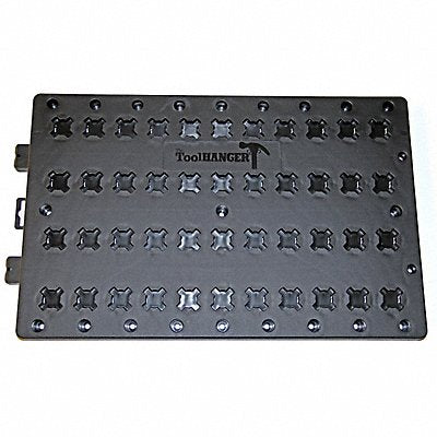 TOOLHANGER 1001 Black Tool Hanger Board 50 lb Cap.
