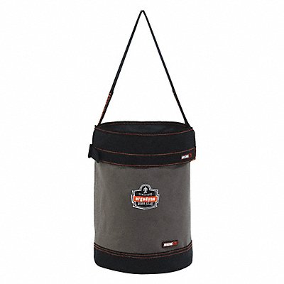 ERGODYNE 5930T Bucket Bag Canvas Straight Wall Grey