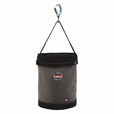 ERGODYNE 5945T Bucket Bag Canvas Straight Wall Grey