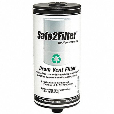 NEWSTRIPE 10004841 Carbon Filter Can 10-1/2 H