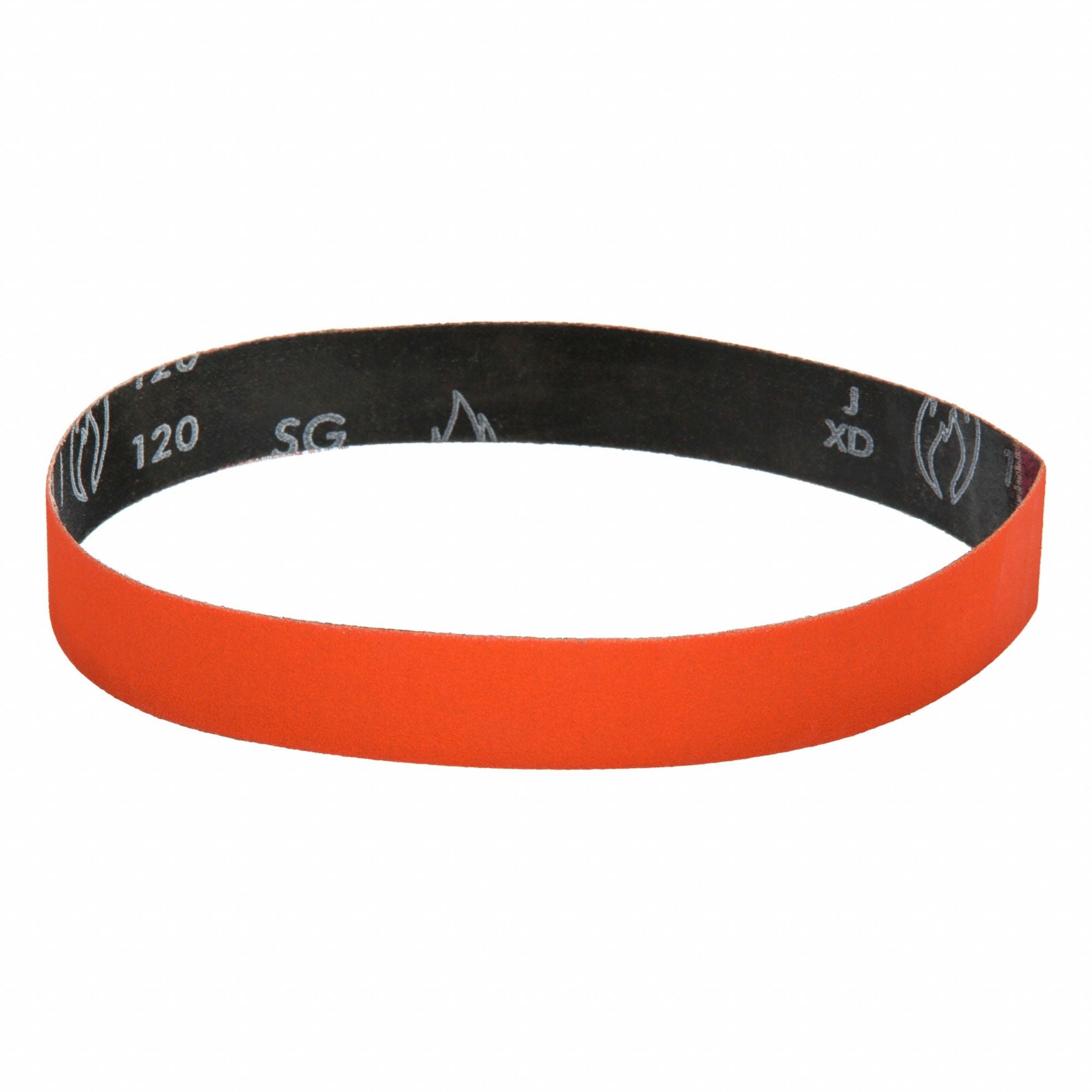 NORTON 66261094255 Sanding Belt 21 in L 1 1/4 in W 120 G