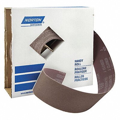 NORTON 66261058714 Abrasive Utility Roll 2 in W 150 ft L
