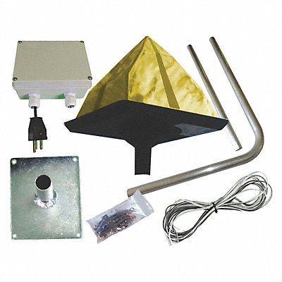 BIRD BARRIER ee1pg Eagle Eye Deterrent 7-1/2 L Gold