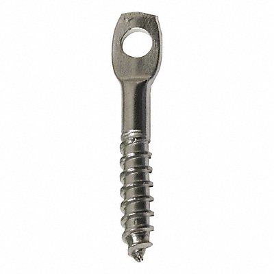 BIRD BARRIER nins10 Screw Eye 1/4 in W 1 1/2 in H PK100