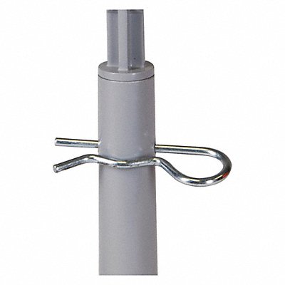 BIRD BARRIER tgb30 Post Locks 1/2 L Silver PK30