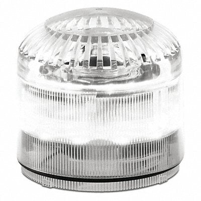 FEDERAL SIGNAL SLM600C Beacon Warning Sounder Light Clear LED