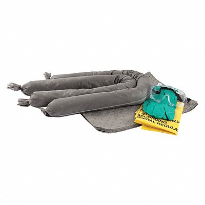 BRADY SPC ABSORBENTS SKABSC Spill Kit Bag Universal 3 gal 18 H