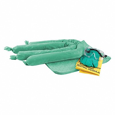 BRADY SPC ABSORBENTS SKHBKT5 Spill Kit Bucket Chemical Hazmat 9.1 gal