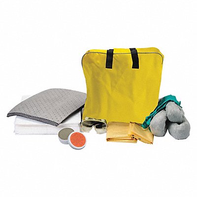 BRADY SPC ABSORBENTS SKVEH Spill Kit Bag Universal 11.5 gal 22 H