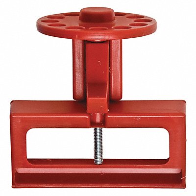 CONDOR 437R22 Circuit Breaker Lockout Red 2-1/2 H