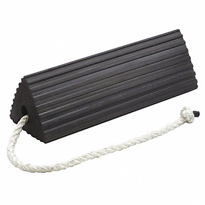 CHECKERS RC5515S Wheel Chock 15 D 6 H 6 W Black