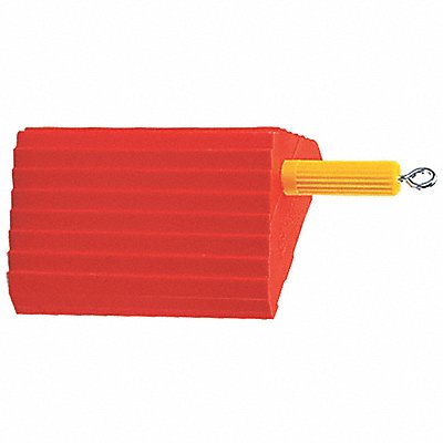 CHECKERS UC14006 Wheel Chock 9 D 5 H 16 W Orange