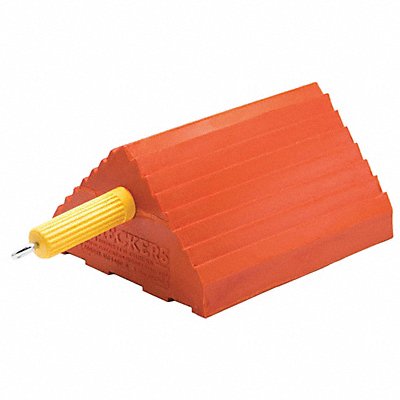 CHECKERS UC140045 Wheel Chock 9 D 5 H 16 W Orange