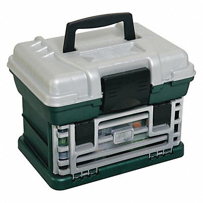 PLANO MOLDING 136200 SmPtsStorageSys Snap Clip Green/Silver Adj