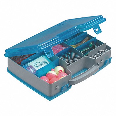 PLANO MOLDING 171502 Storage Bx Molded Tension Grey/Blue 3 in