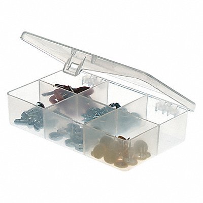 PLANO MOLDING 344860 Compartment Box Molded Tension Clr 1 in