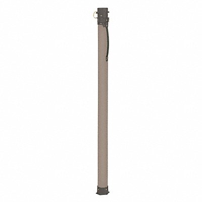 PLANO MOLDING 351026 Protective Tube Case Lockable Tan