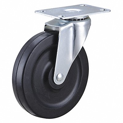 GRAINGER 437V26 Standard Plate Castor Swivel 200 lb.