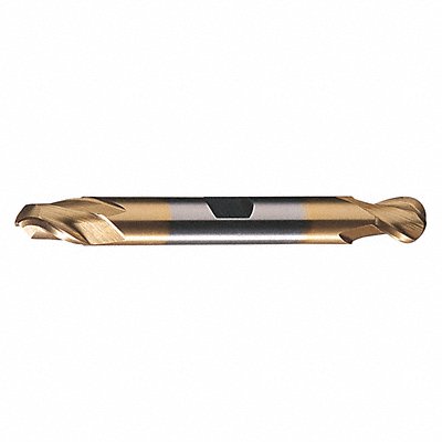 CLEVELAND C39143 Ball End Mill Double End 5/32 HSS