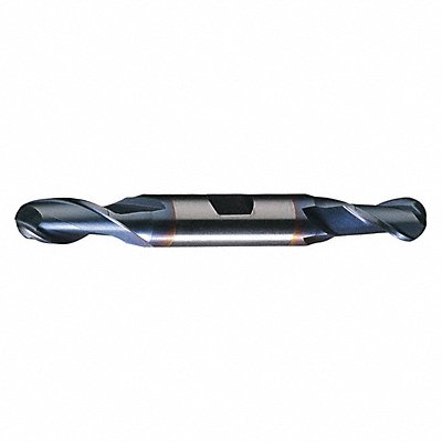 CLEVELAND C39160 Ball End Mill Double End 3/16 HSS