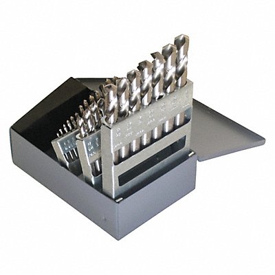 CLEVELAND C00980 Screw Machine Drill Bit Set 29pc HSS