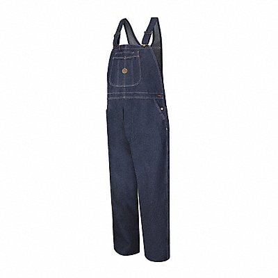RED KAP BD10DN3432 6B10Dn0 Indigo Denim Bib Overall