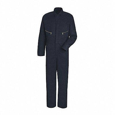 RED KAP CC18NVRG36 Mens Long Sleeve Cotton Coverall-Navy