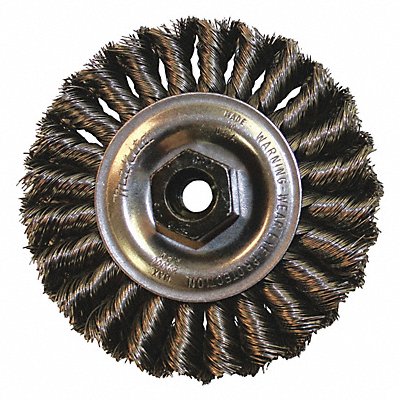 MAKITA A98669 Wire Wheel Brush Twisted Arbor Hole