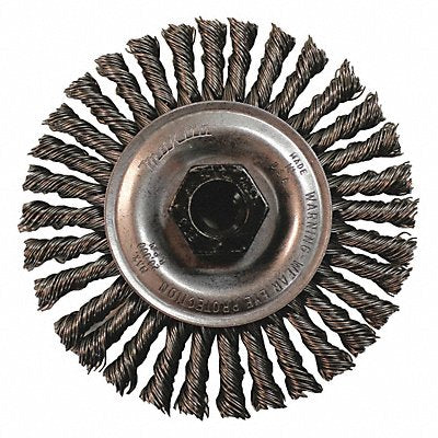 MAKITA A98500 Wire Wheel Brush Twisted Arbor Hole