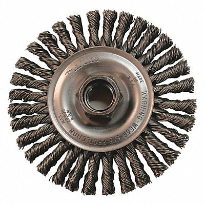 MAKITA A98485 Wire Wheel Brush Twisted Arbor Hole