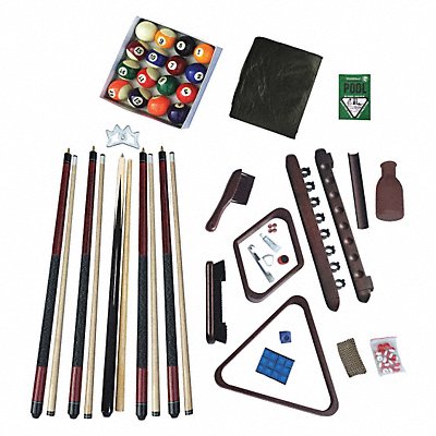 HATHAWAY BG2540M Billiards Accessory Kit Mahogany
