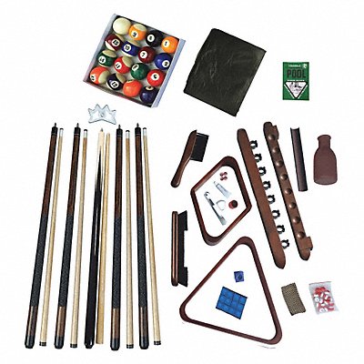 HATHAWAY BG2540W Billiards Accessory Kit Walnut
