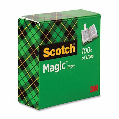 3M 810121296 Office Tape 108 ft 1/2in 2.3mil Acetate