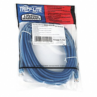 TRIPP LITE N002025BL Molded Patch Cable Cat5E 25 ft Blue